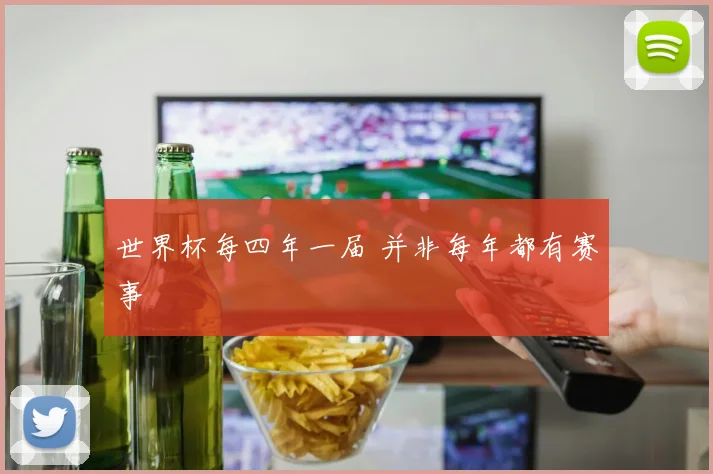 世界杯每四年一届 并非每年都有赛事